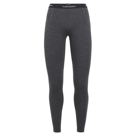 Icebreaker 260 Zone Leggings, Jet Hthr/Black/Snow, Extra Large, 104396-001-XL