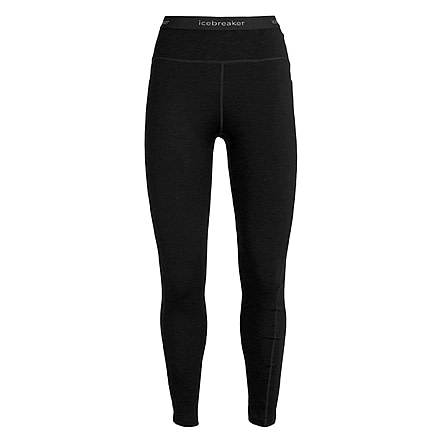 Icebreaker 300 MerinoFine Thermal Leggings - Womens, Black, Large, IB0A56B8001L