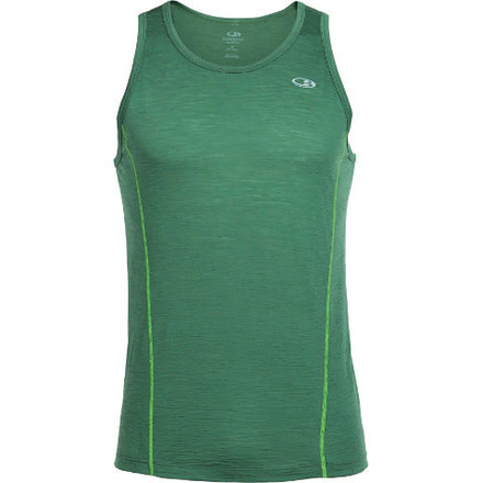 Icebreaker Aero Tank - Men's-Scout/Leaf-Large