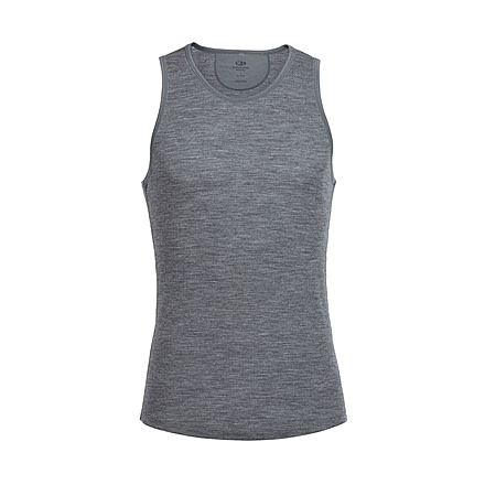 Icebreaker Anatomica Rib Tank, Gritstone Hthr, XL, 103603001XL