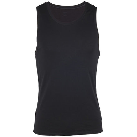 Icebreaker Anatomica Tank - Men's, Black, Small, 100465-Black-Small