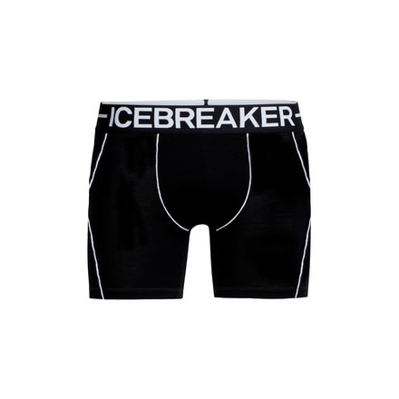 Icebreaker Anatomica Zone Boxers, Black/White, 2XL, 104113001XXL