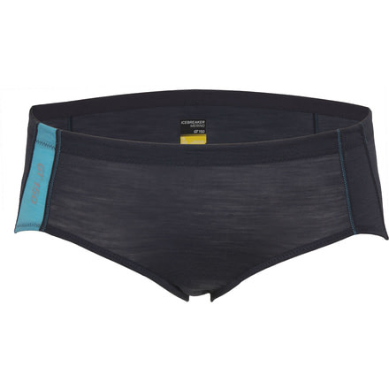 Icebreaker Bolt Hipster - Women's-Panther/Glacier-X-Small