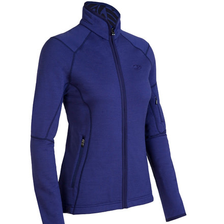 Icebreaker Cascade Full Zip Fleece - Women's-Large-Horizon