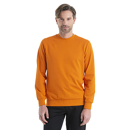 Icebreaker Central II Long Sleeve Sweatshirt - Mens, Earth, Extra Large, IB0A56KZ865XL