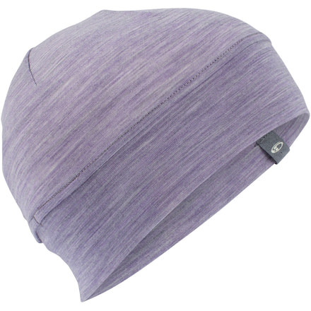 Icebreaker Chase Ponytail Beanie - Women's-Silk Heather-One Size