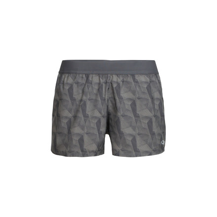 Icebreaker Comet Shorts Folds, Metal/Monsoon, S, 104166001S