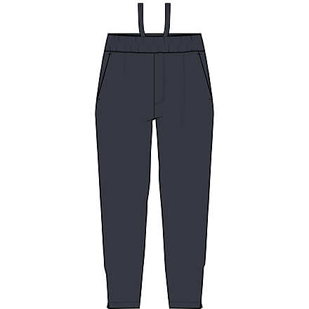 Icebreaker Crush II Ankle Pants - Women's, Graphite, Large, IB0A56T7884L