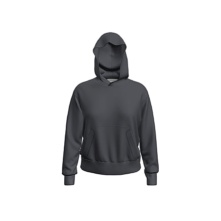 Icebreaker Crush II Long Sleeve Hoodie - Women's, Graphite, Small, IB0A56T6884S