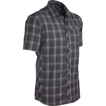 Icebreaker Departure Short Sleeve Shirt - Men's-Monsoon Plaid-Medium