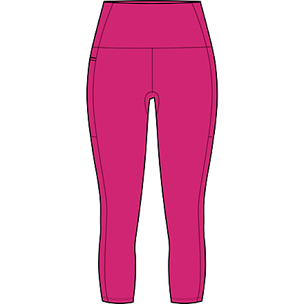 Icebreaker Fastray High Rise 3/4 Tights - Women's, Tempo, Medium, IB0A56MJ854M