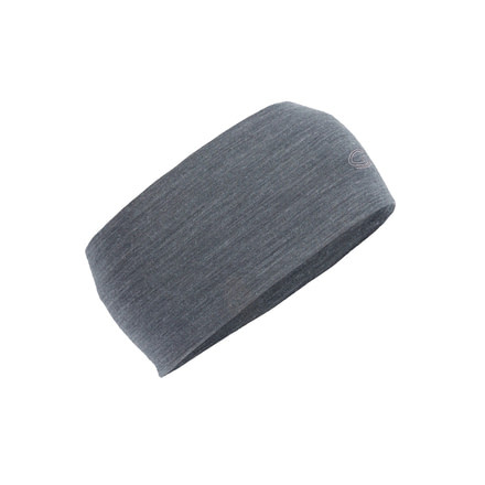 Icebreaker Flexi Headband - Unisex-Gritstone Heather-One Size