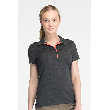 Icebreaker Harmony Polo Clearance - Women's-Jet-Small