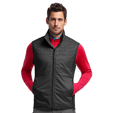 Icebreaker Helix Vest - Mens-Black/Black-Large