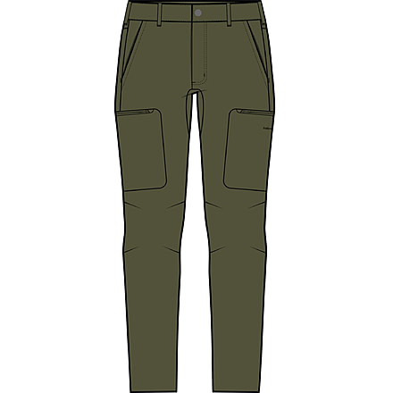 Icebreaker Hike Pants - Women's, Loden, 30US, IB0A56MN06930