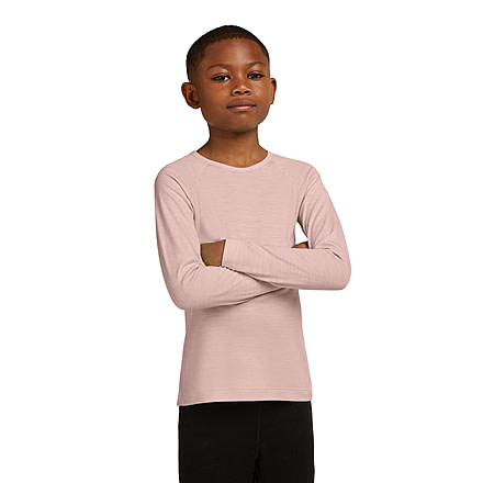 Icebreaker Merino 200 Oasis Long Sleeve Crewe Thermal Top - Kids