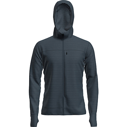 Icebreaker Merino Blend 300 RealFleece Descender Long Sleeve Zip Hoodie - Mens