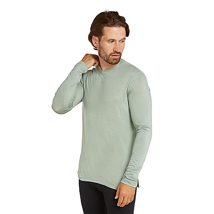 Icebreaker Men Merino 125 Cool-Lite Sphere LS Tee, Moss, XL, IB0A56ZL01GXL