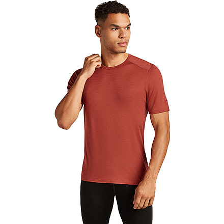 Icebreaker Merino 200 Oasis SS Crewe - Men's, Jasper, Extra Large, IB1045090BAXL