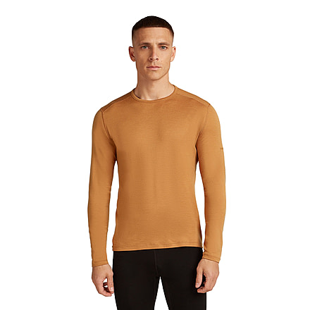 Icebreaker Merino 260 Tech Long Sleeve Crew Thermal Top - Mens, Trail, Extra Large, IB1043710GRXL