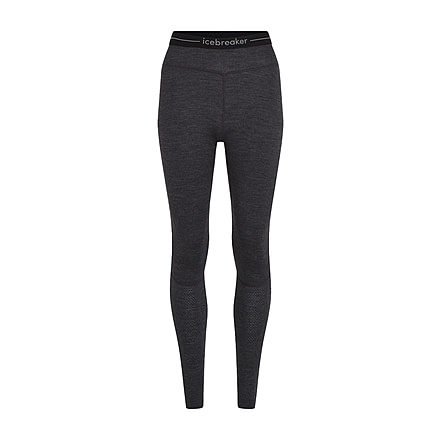 Icebreaker Merino 260 ZoneKnit Leggings - Womens, Jet HTHR, Small, IB0A56HJ011S