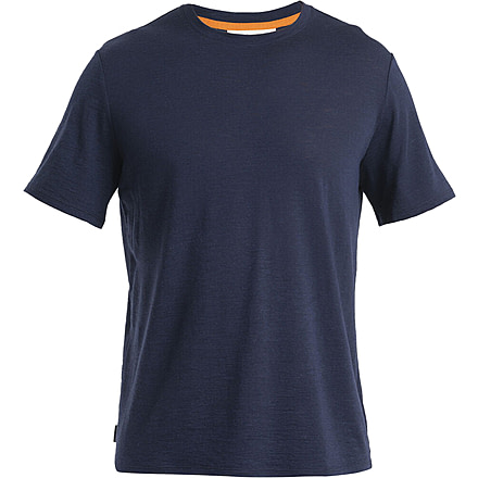 Icebreaker Merino Linen SS T-Shirt - Mens, Midnight Navy, Small, IB0A56OQ401S