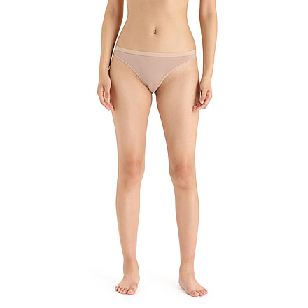 Icebreaker Merino Siren Thong - Womens, Praline, Small, IB103027347S
