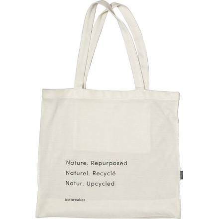 Icebreaker Nature Repurposed Tote Bag, White, One Size, 105299