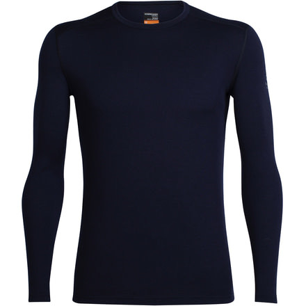 Icebreaker Oasis Long Sleeve Crew Top - Men's-Midnight Navy-Small