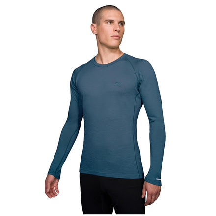 Icebreaker Oasis Long Sleeve Crewe 200 - Men's-X-Large-Camo