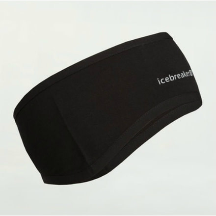 Icebreaker Quantum Headband-Black-Large