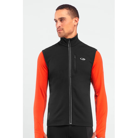 Icebreaker Quantum Vest  - Mens-Black-Large