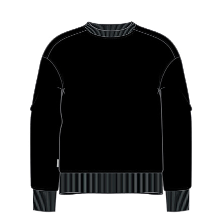 Icebreaker Shifter II Long Sleeve Sweatshirt - Men's, Black, Small, IB0A56QV001S