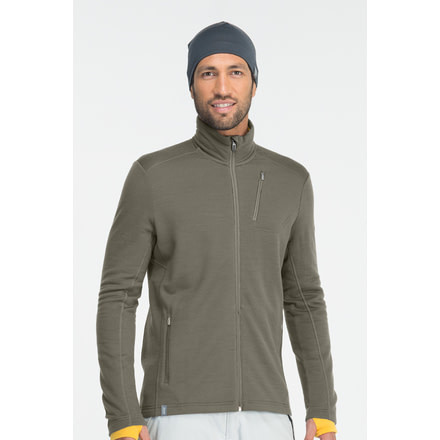 Icebreaker Sierra Long Sleeve Full Zip Jacket - Men's-Cargo-XX-Large