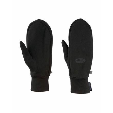 Icebreaker Sierra Mittens, Black, Large, IBMC86001L