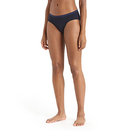 Icebreaker Siren Hipkini Briefs - Womens, Midnight Navy, Large, IB104704401L