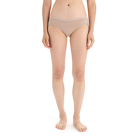 Icebreaker Siren Hipkini Briefs - Womens, Praline, Medium, IB104704347M