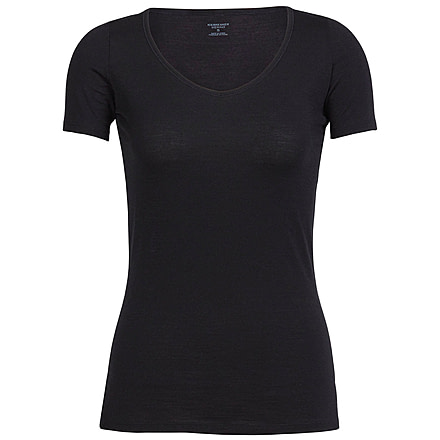 Icebreaker Merino 150 Siren SS Sweetheart - Women's, Black, Small, IB103062001S