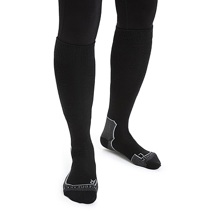 Icebreaker Ski+ Ultralight Over The Calf Socks - Women's, Black, Small, IB104784001S
