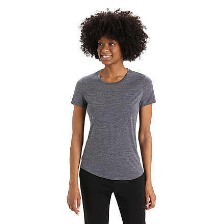 Icebreaker Sphere II Short Sleeve T-Shirt - Womens, Midnight Navy Heather, Extra Large, IB0A56D3440XL