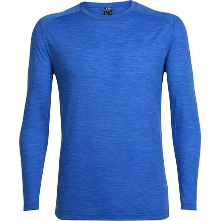 Icebreaker Sphere Long Sleeve Crew - Men's-Cadet Heather-X-Large