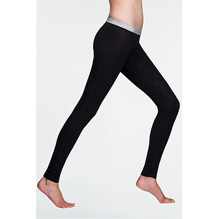 Icebreaker Sprite Leggings - Womens-Black-Medium