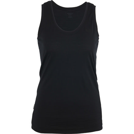 Icebreaker Tech Tank - Women's-Black-X-Small