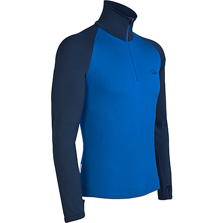 Icebreaker Tech Top 260 Long Sleeve Shirt - Men's-Large-Splash/Planet