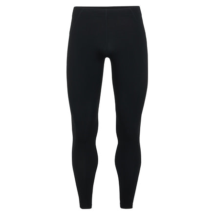 Icebreaker Tracer Tights Pants- Mens, Black, Small, 104302-001-S