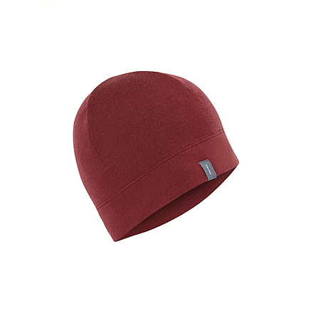 Icebreaker Unisex Merino 260 Ridge Beanie, Port, OS, IB0A56SK01COS