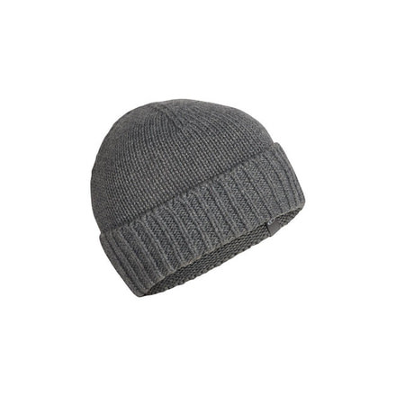 Icebreaker Vela Cuff Beanie, Gritstone Heather, One Size, 104402002OS