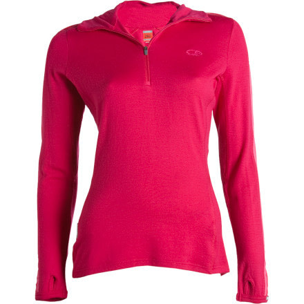 Icebreaker Vertex Zip 260 - Women's-Bone-Large