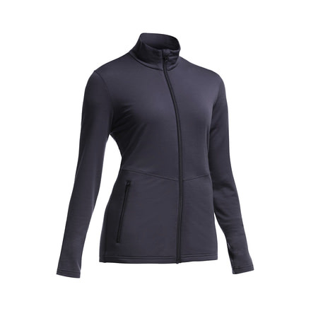 Victory Long Sleeve Zip - Womens-Panther-X-Small