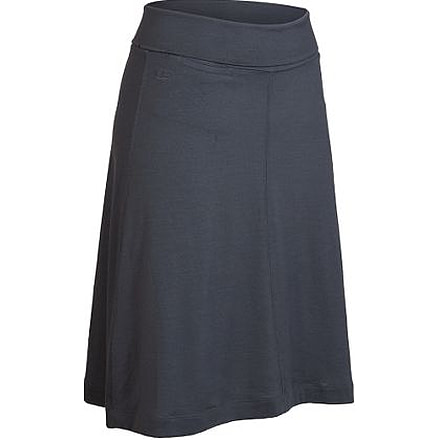 Icebreaker Villa Skirt - Women's-Pewter-X-Large